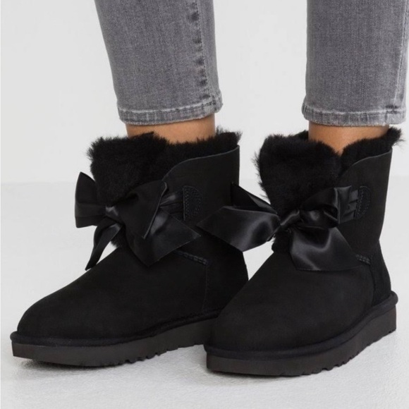 UGG Gita Bow Mini - Womens 6 - Picture 7 of 9